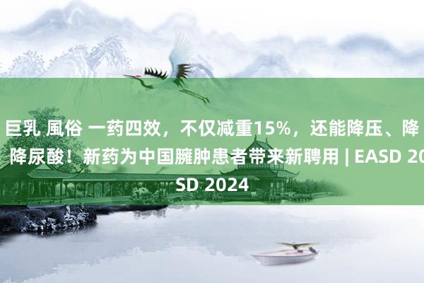 巨乳 風俗 一药四效，不仅减重15%，还能降压、降脂、降尿酸！新药为中国臃肿患者带来新聘用 | EASD 2024