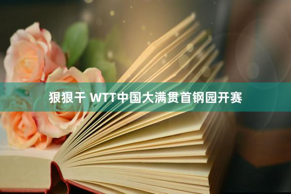 狠狠干 WTT中国大满贯首钢园开赛